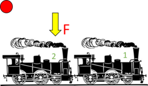 Требование к машинисту второго локомотива уменьшить тягу